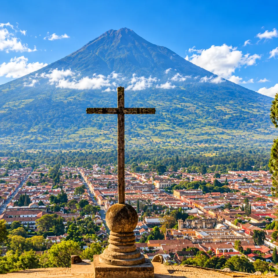 Antigua desde otra perspectiva · Guatemala